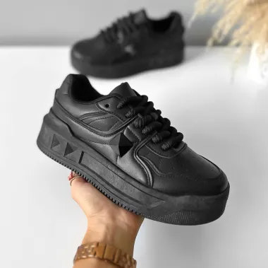 Adidasi dama casual negri T01 N10-4