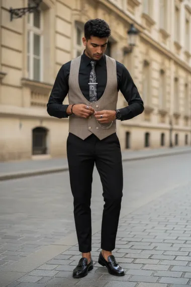 Compleu barbati Vesta + Pantaloni 13301 35-4