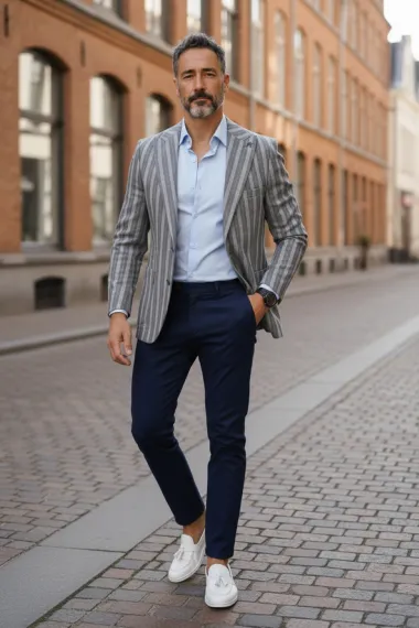 Sacou barbati slim fit 57401 Y7-2.3