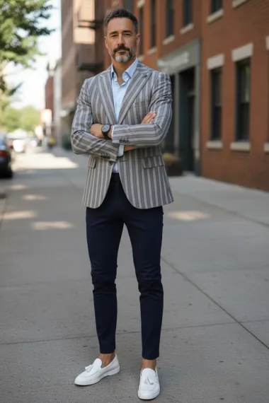 Sacou barbati slim fit 57401 Y7-2.3