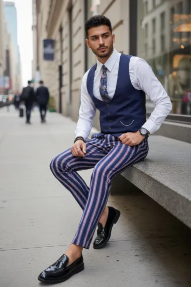 Compleu barbati Vesta + Pantaloni B1601