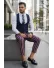 Compleu barbati Vesta + Pantaloni B1571 Compleu barbati Vesta + Pantaloni B1571