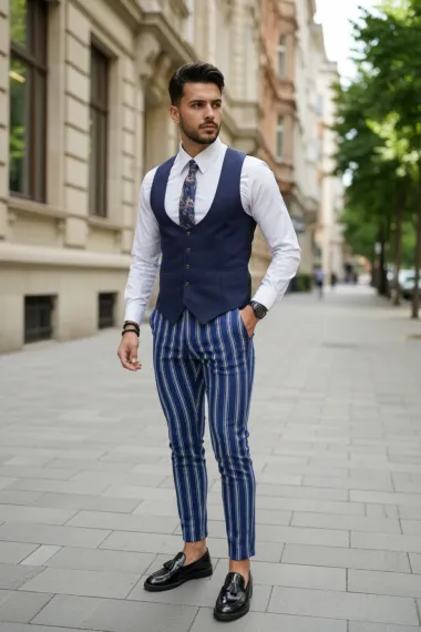 Compleu barbati Vesta + Pantaloni B1604