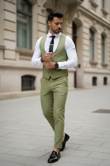 Compleu barbati Vesta + Pantaloni B4103 4-2.1