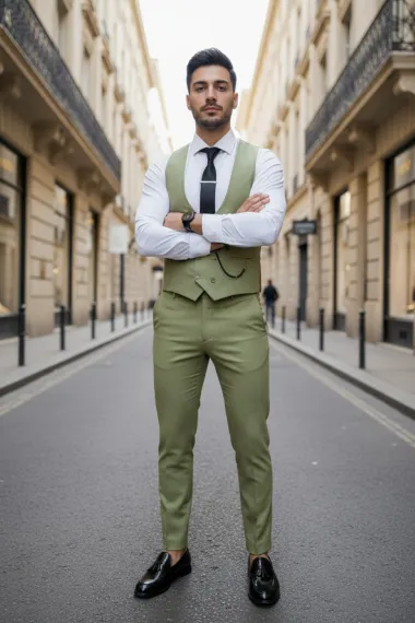 Compleu barbati Vesta + Pantaloni B4103 4-2.1