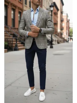 Sacou barbati slim fit 1041 X13 Sacou barbati slim fit 1041 X13