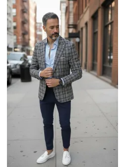 Sacou barbati slim fit 11620 56-2 Sacou barbati slim fit 11620 56-2