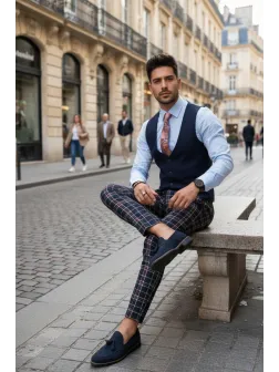 Compleu barbati Vesta + Pantaloni 11829