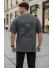 Tricou barbati, gri , oversize, premium Y007 11-6.2 Tricou barbati, gri , oversize, premium Y007 11-6.2