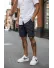 Pantaloni scurti casual, cu imprimeu, 13138 D2-2.2