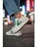 Adidasi dama casual, albi cu verde 266