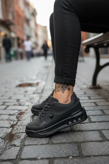 Adidasi dama casual, negri, VLT L77