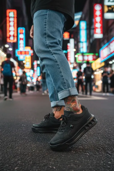 Adidasi dama casual, negri, VLT L77