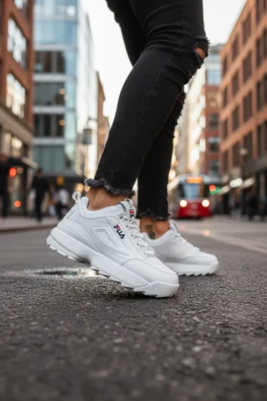 Adidasi barbati albi 5730 N10-2