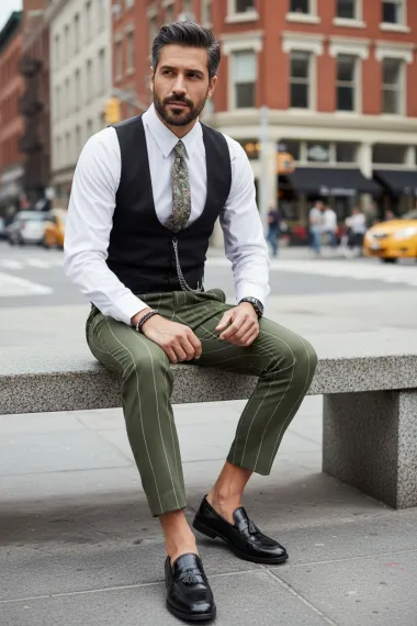 Compleu barbati Vesta + Pantaloni B1799