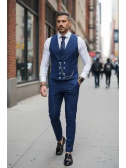 Compleu barbati Vesta + Pantaloni B4010 120-4