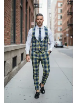 Compleu barbati Vesta + Pantaloni B4118 D10-5