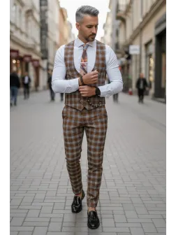 Compleu barbati Vesta + Pantaloni B4126 Y2-1