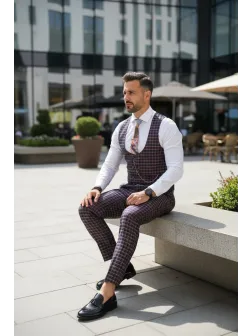 Compleu barbati Vesta + Pantaloni B4131 V8