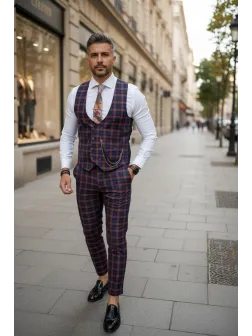 Compleu barbati Vesta + Pantaloni B4157 45-3.1