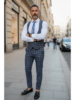 Compleu barbati Vesta + Pantaloni B4163 50-1