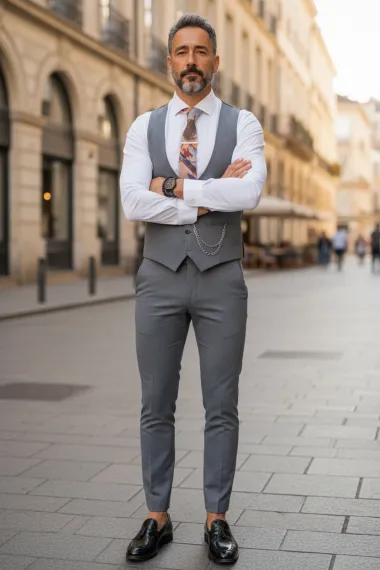 Compleu barbati Vesta + Pantaloni B4192 D3-4.3