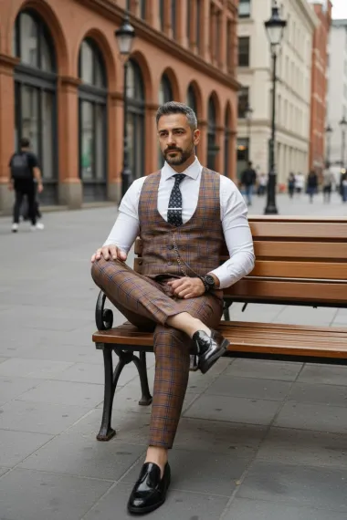 Compleu barbati Vesta + Pantaloni B4207 6-6.3