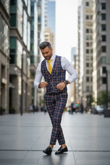 Compleu barbati Vesta + Pantaloni B5522 128-2