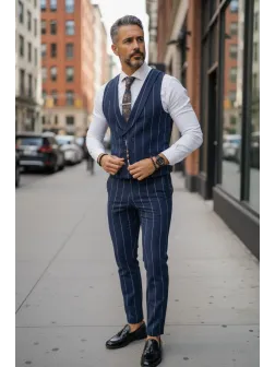 Compleu barbati Vesta + Pantaloni B5541 O5-4.1