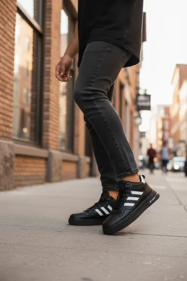 Adidasi barbati negre M288 N9-2