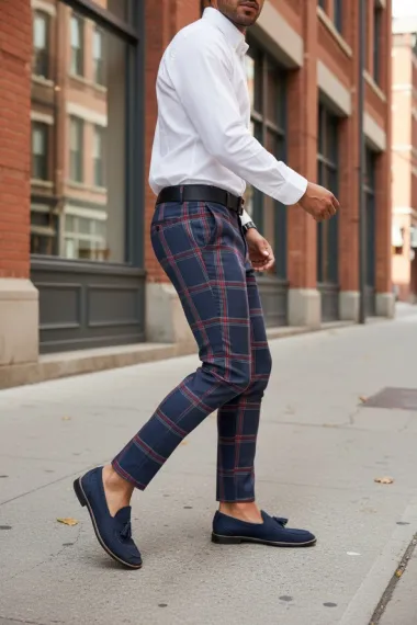 Pantaloni barbati eleganti 12703 F7-3