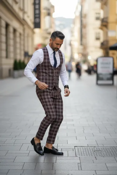 Compleu barbati Vesta + Pantaloni 13186 37-2.3