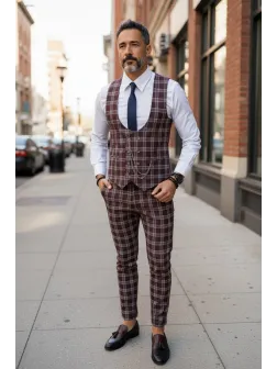 Compleu barbati Vesta + Pantaloni 13186 37-2.3