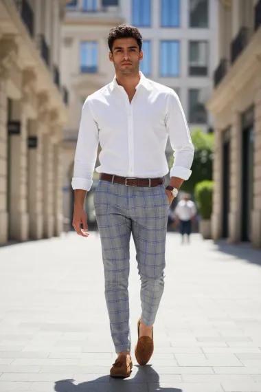 Pantaloni barbati eleganti ZR A1639 B-7.2