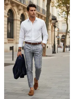 Pantaloni barbati eleganti ZR A1639 B-7.2