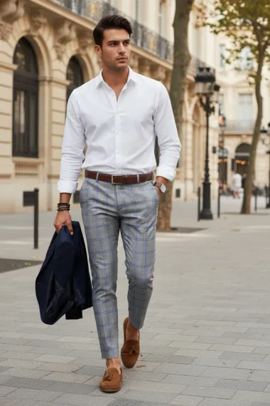 Pantaloni barbati eleganti ZR A1639 B-7.2