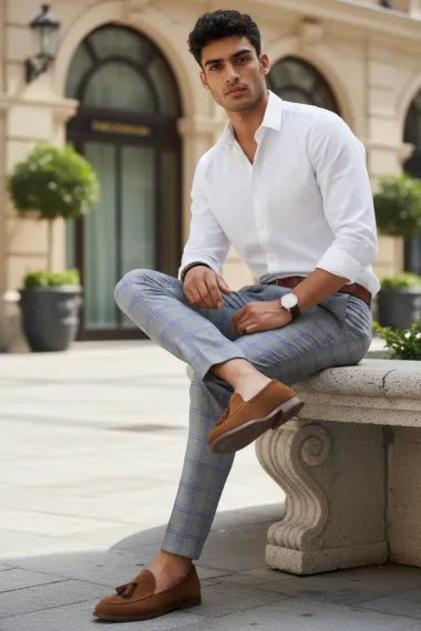 Pantaloni barbati eleganti ZR A1639 B-7.2