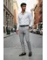 Pantaloni barbati eleganti gri A4960 S2