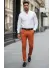 Pantaloni barbati casual regular fit maro B1734 B6-3/ 68-1.5 ~ Pantaloni barbati casual regular fit maro B1734 B6-3/ 68-1.5 ~