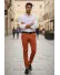 Pantaloni barbati casual regular fit maro B1734 B6-3/ 68-1.5 ~ Pantaloni barbati casual regular fit maro B1734 B6-3/ 68-1.5 ~