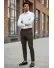 Pantaloni barbati eleganti maro B5357 N2-5.3