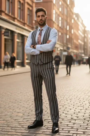 Compleu barbati Vesta + Pantaloni B4104 56-4 