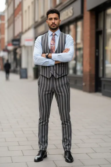 Compleu barbati Vesta + Pantaloni B4104 56-4 