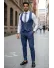 Compleu barbati Vesta + Pantaloni bleumarin B5517 K3