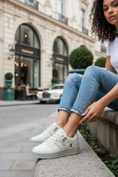 Adidasi dama gri casual, 106