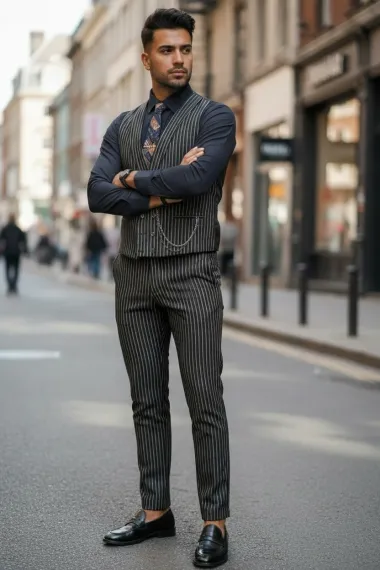 Compleu barbati Vesta + Pantaloni 12788 115-4