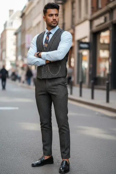 Compleu barbati Vesta + Pantaloni 12788 115-4