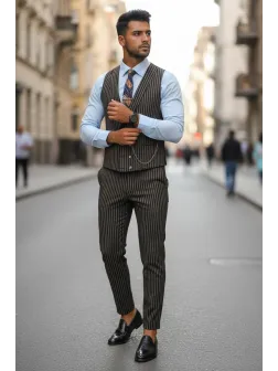 Compleu barbati Vesta + Pantaloni 12788 115-4 Compleu barbati Vesta + Pantaloni 12788 115-4