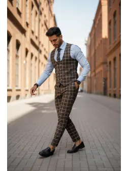 Compleu barbati Vesta + Pantaloni 12860 Z4-3