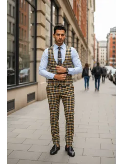 Compleu barbati Vesta + Pantaloni A4275 V5-4
